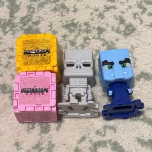 Minecraft McDonald’s Happy Meal Toy Bundle